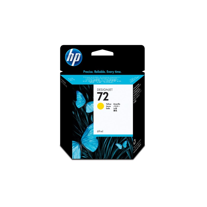 HP 72 Original Yellow