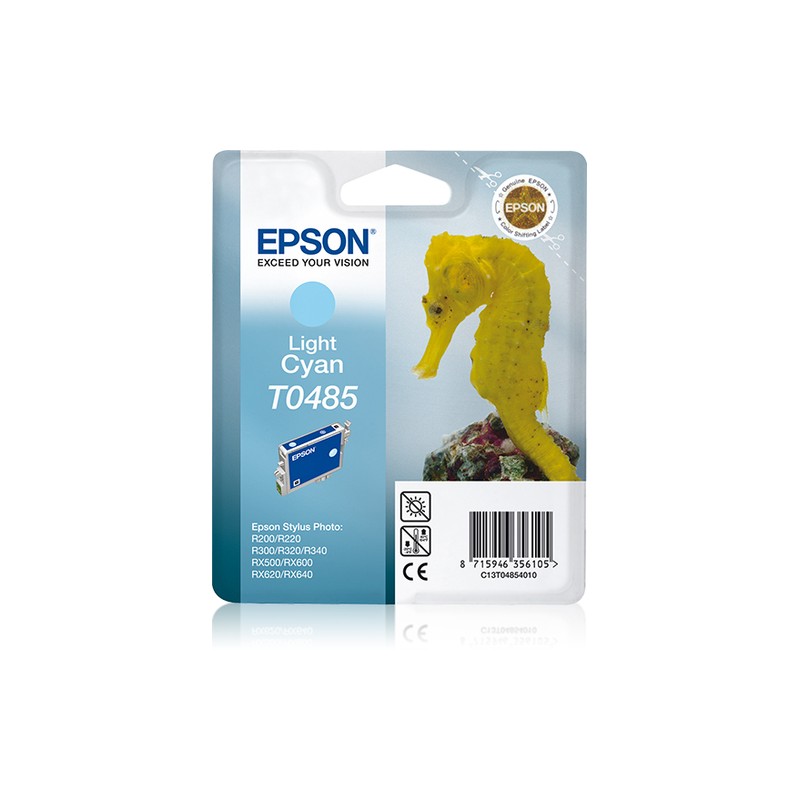 Epson Seahorse Singlepack Light Cyan T0485