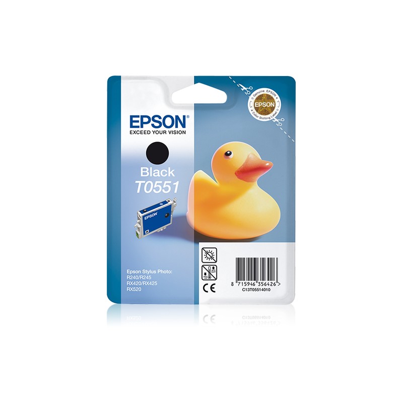 Epson Duck Singlepack Black T0551