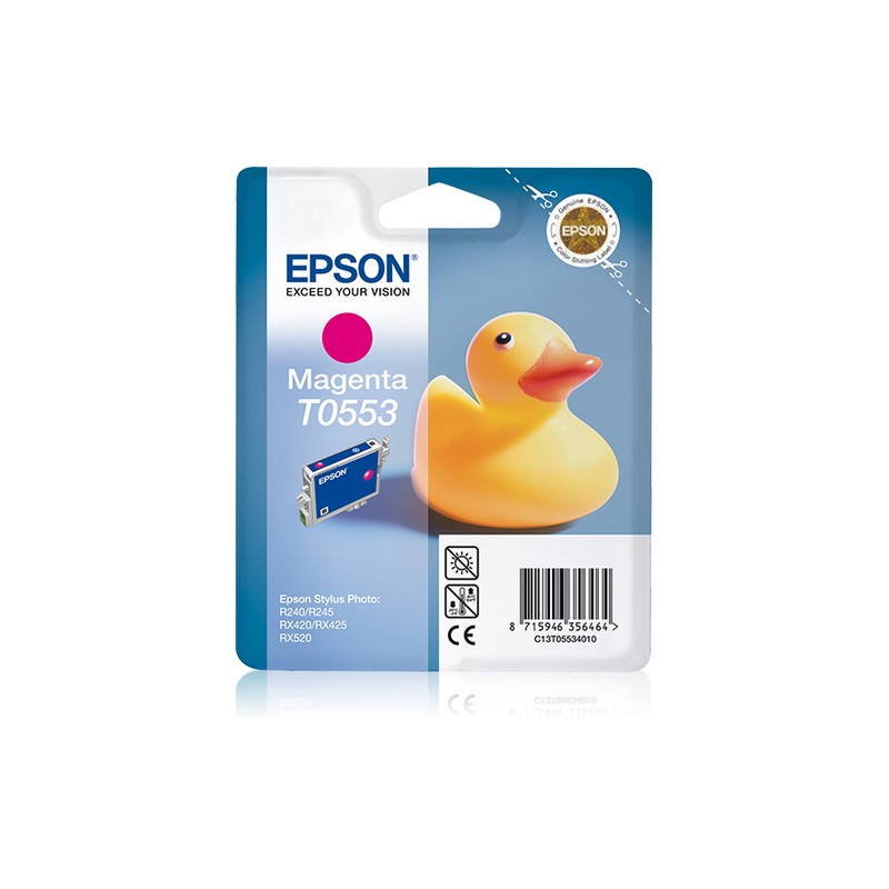 Epson Duck Singlepack Magenta T0553