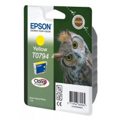 Epson Owl Singlepack Yellow T0794 Claria Photographic Ink