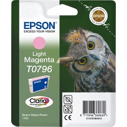 Epson Owl Singlepack Light Magenta T0796 Claria Photographic Ink