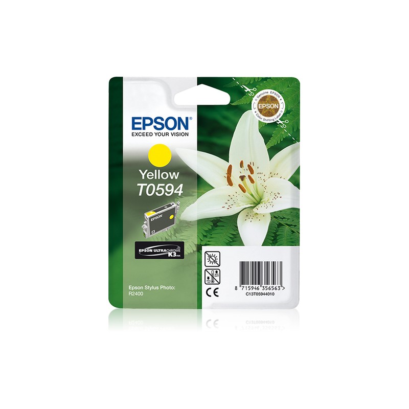 Epson Lily Singlepack Yellow T0594 UltraChrome K3