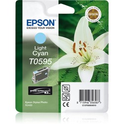 Epson Lily Singlepack Light Cyan T0595 Ultra Chrome K3