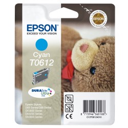 Epson Teddybear Singlepack Cyan T0612 DURABrite Ultra Ink