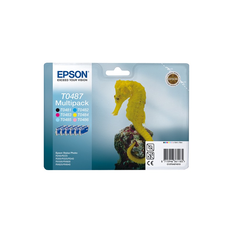 Epson Seahorse Multipack 6-colours T0487