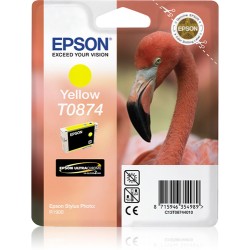 Epson Flamingo Singlepack Yellow T0874 Ultra Gloss High-Gloss 2