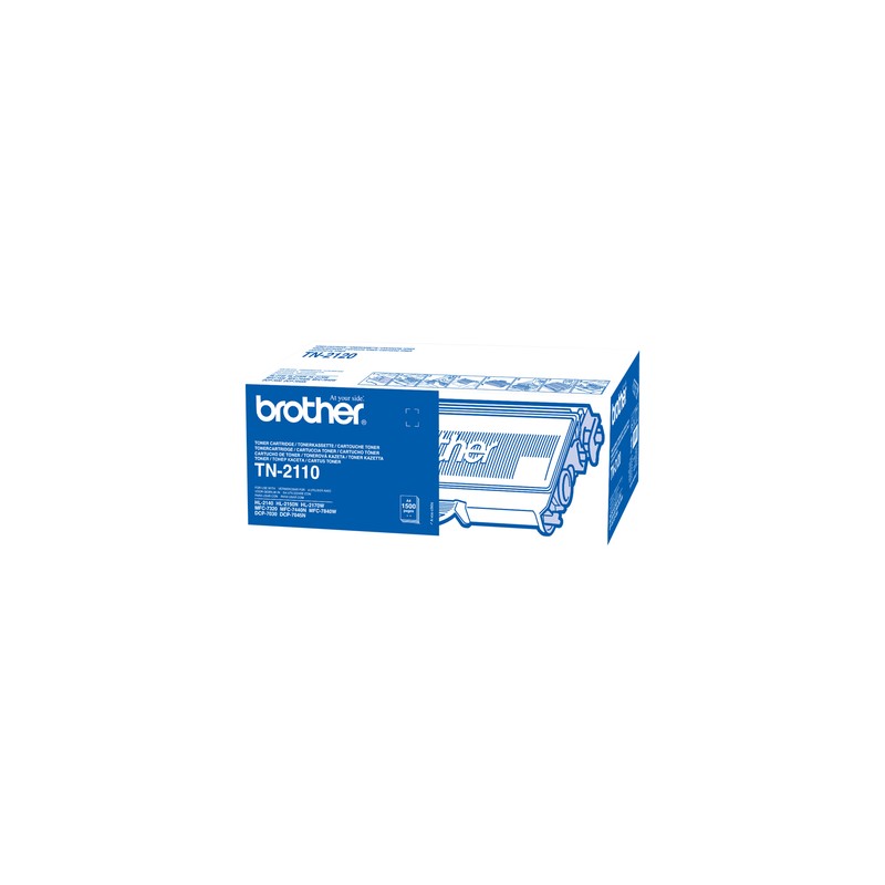 Brother TN-2110 toner cartridge Original Black 1 pc(s)