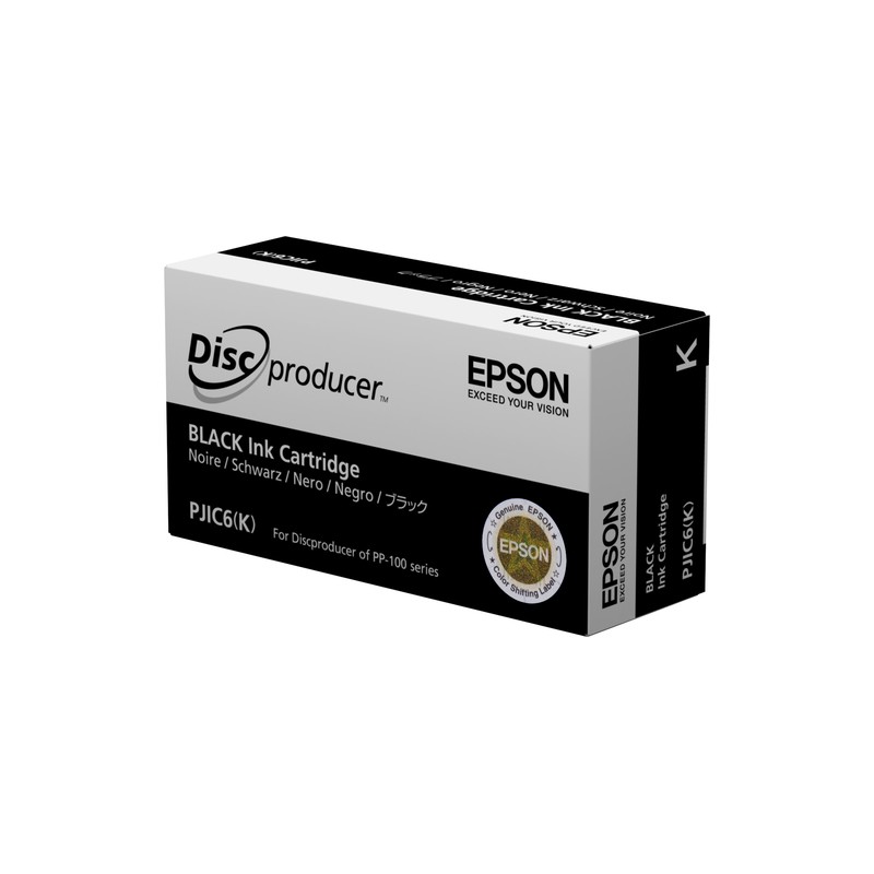 Epson Discproducer Ink Cartridge, Black (MOQ=10)