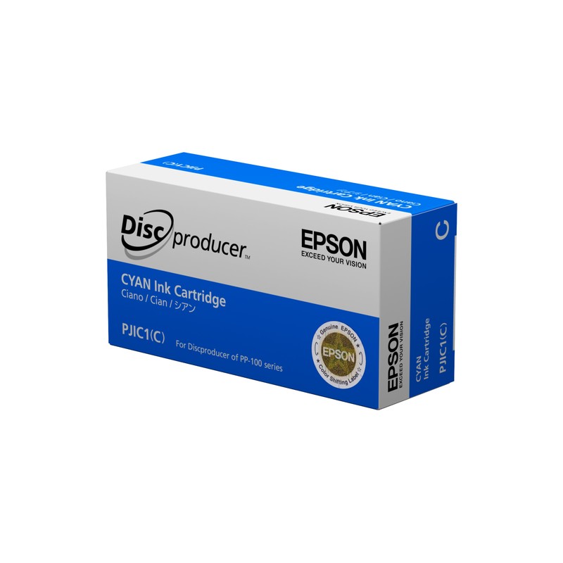 Epson Discproducer Ink Cartridge, Cyan (MOQ=10)