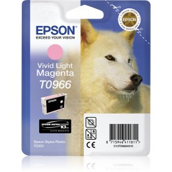 Epson Husky Singlepack Vivid Light Magenta T0966