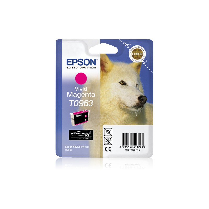 Epson Husky Singlepack Vivid Magenta T0963