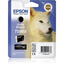 Epson Husky Singlepack Matte Black T0968