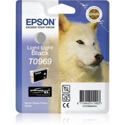 Epson Husky Singlepack Light Light Black T0969