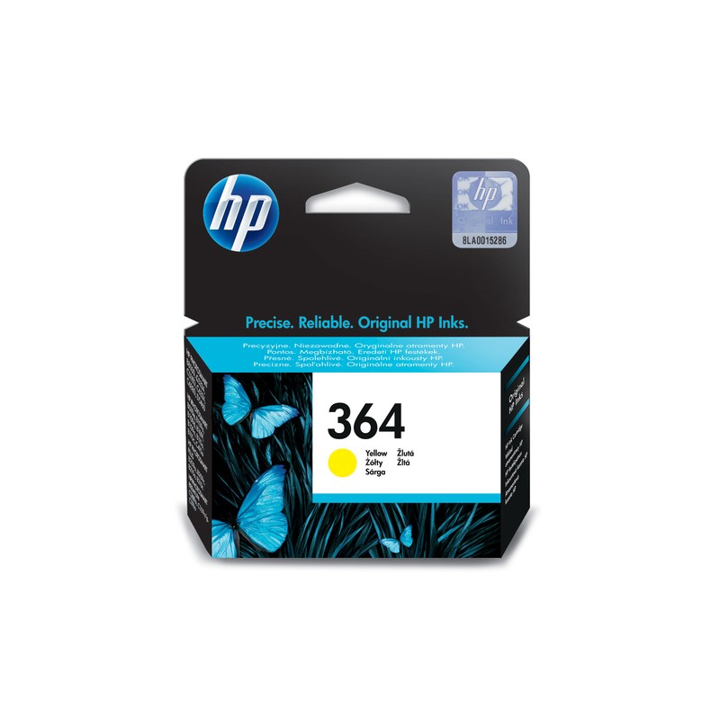 HP 364 Yellow Ink Cart/Vivera Ink