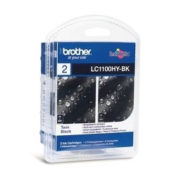 Brother LC-1100HYBKBP2 ink cartridge Original black Multipack 2 pc(s)