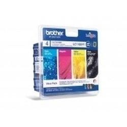 Brother LC-1100HYVALBP ink cartridge Original Black,Cyan,Magenta,Yellow Multipack 4 pc(s)