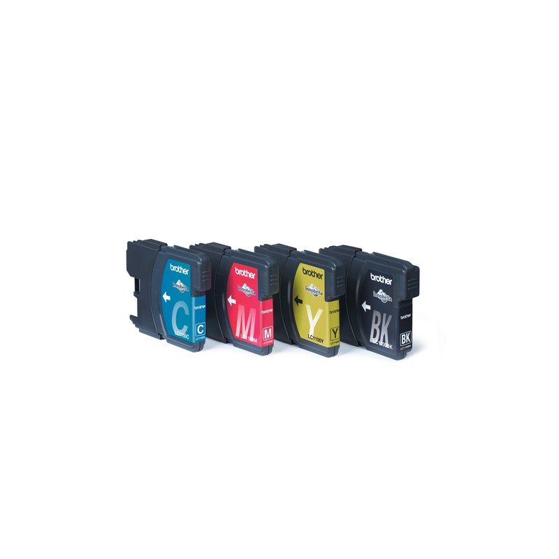 Brother LC-1100VALBP ink cartridge Original Black,Cyan,Magenta,Yellow Multipack 4 pc(s)