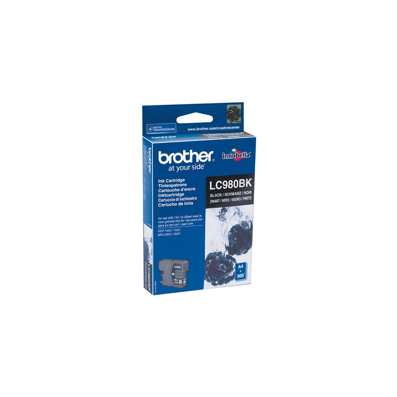 Brother LC-980BK ink cartridge Original Black 1 pc(s)