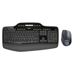 Logitech MK710 keyboard RF Wireless QWERTZ Swiss Black