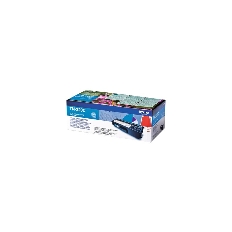 Brother TN-320C toner cartridge Original Cyan 1 pc(s)