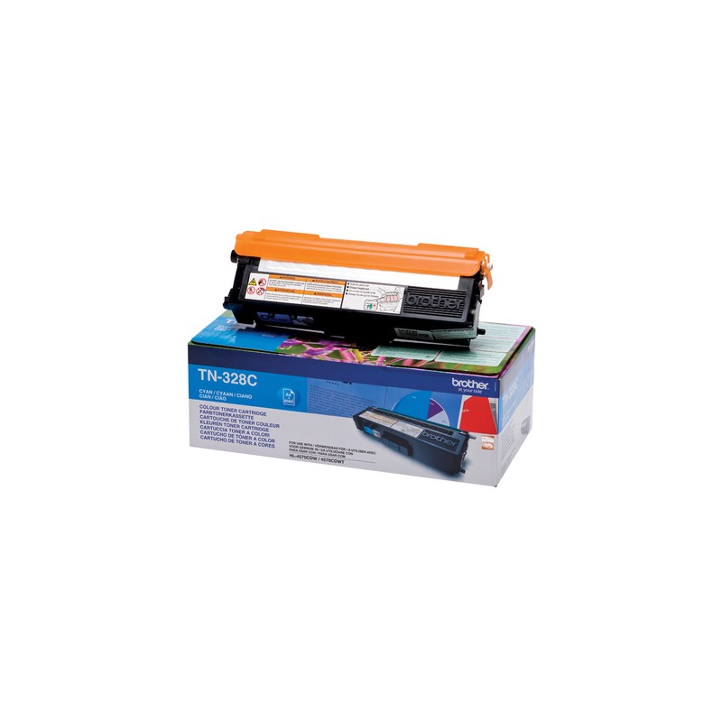 Brother TN-328C toner cartridge Original Cyan 1 pc(s)