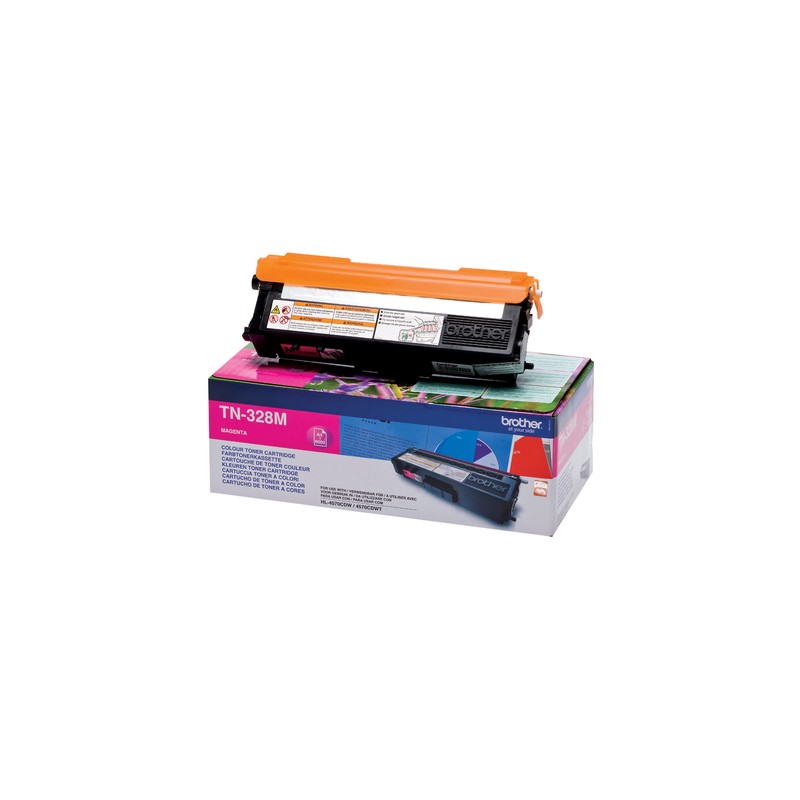 Brother TN-328M toner cartridge Original Magenta 1 pc(s)