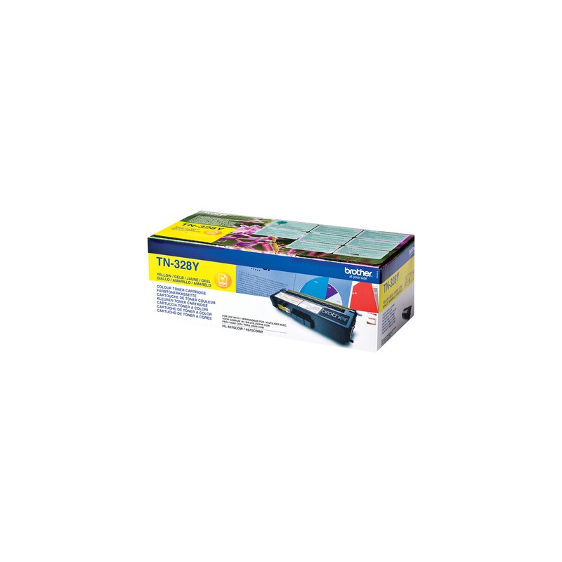 Brother TN-328Y toner cartridge Original Yellow 1 pc(s)