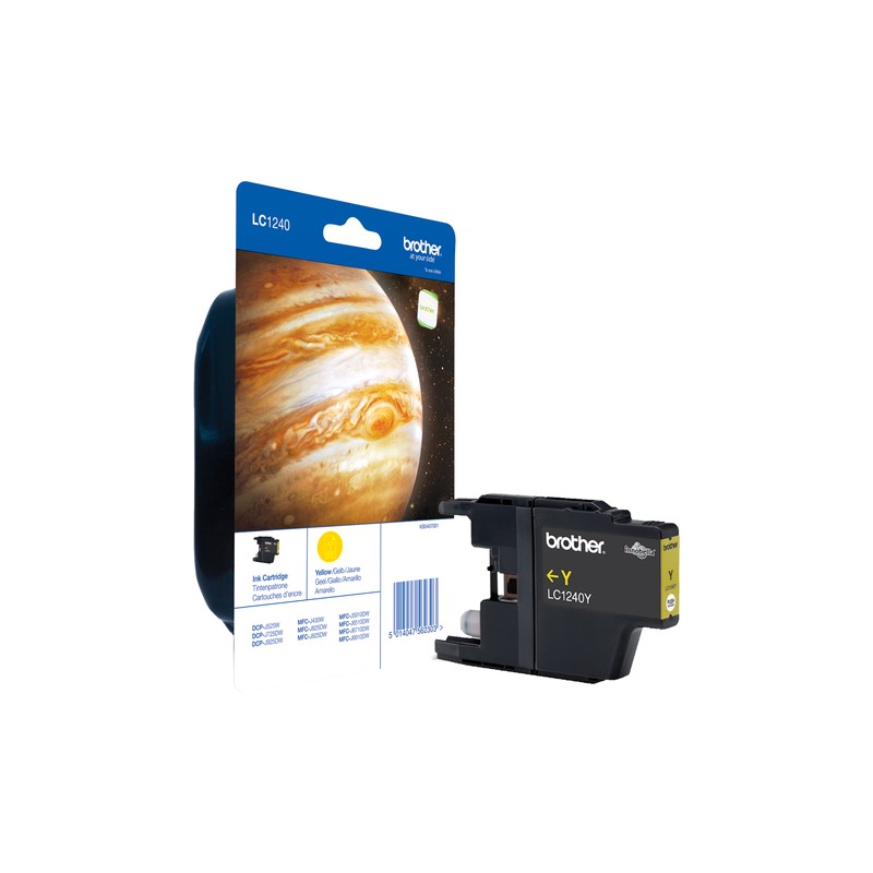 Brother LC-1240Y ink cartridge Original Yellow 1 pc(s)