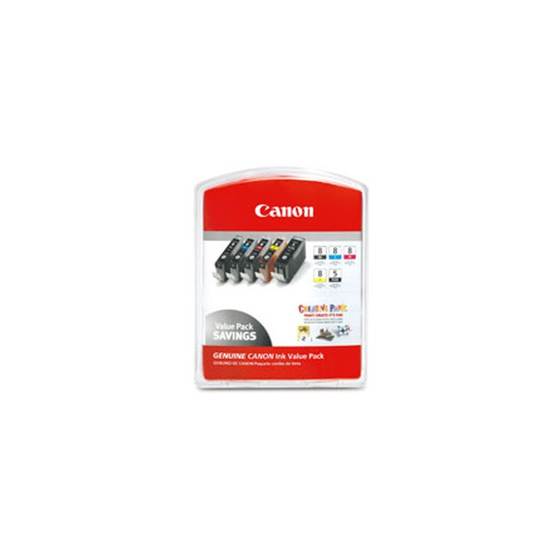 Canon CLI-8 Original Photo cyan,Photo magenta Multipack 5 pc(s)