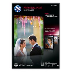 HP Premium Plus Glossy -50 sht/A4/210 x 297 mm photo paper White Gloss