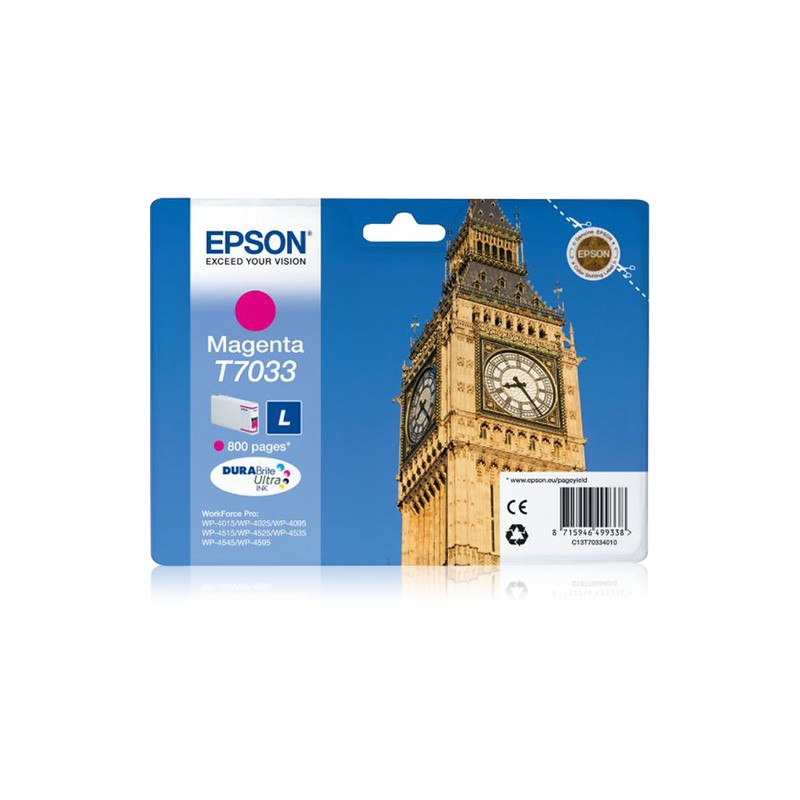 Epson Big Ben Ink Cartridge L Magenta 0.8k