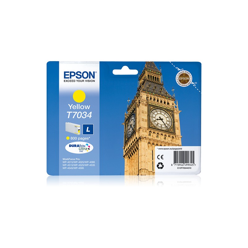 Epson Big Ben Ink Cartridge L Yellow 0.8k