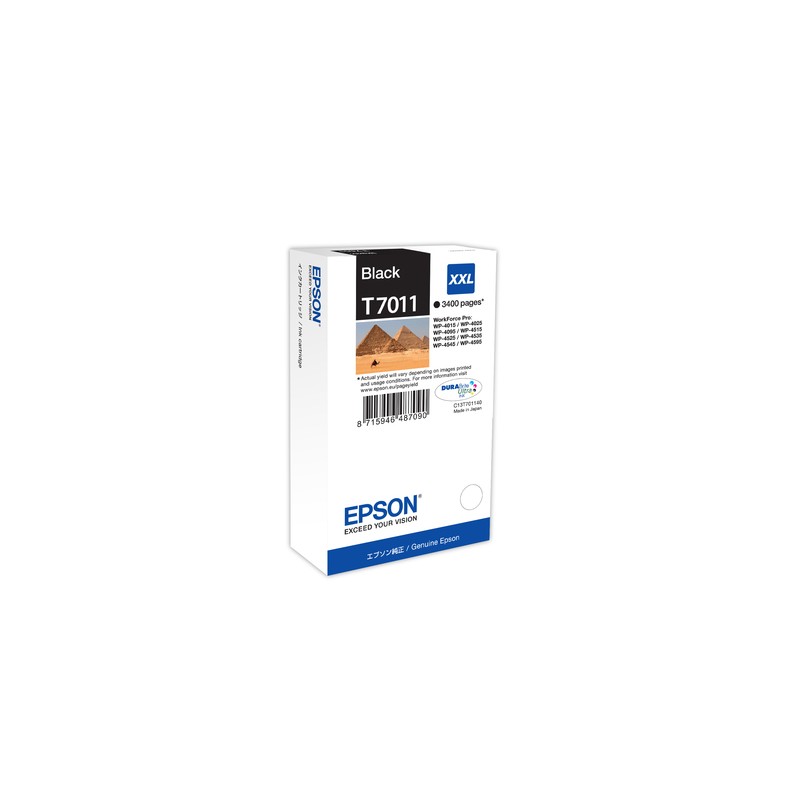 Epson Ink Cartridge XXL Black 3.4k