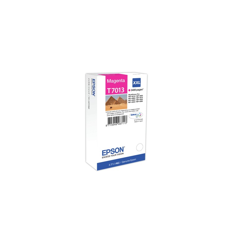 Epson Ink Cartridge XXL Magenta 3.4k