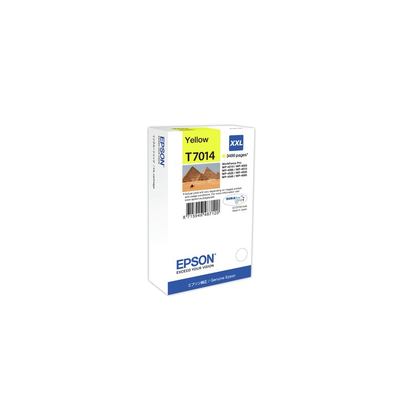 Epson Ink Cartridge XXL Yellow 3.4k