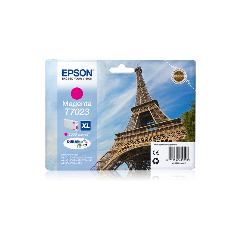 Epson Eiffel Tower Ink Cartridge XL Magenta 2k