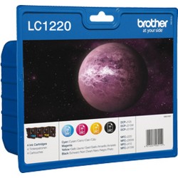 Brother LC-1220VALBP ink cartridge Original Black,Cyan,Magenta,Yellow Multipack 4 pc(s)