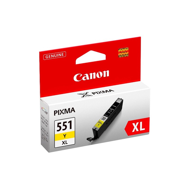 Canon CLI-551XL Y w/sec Original Yellow 1 pc(s)