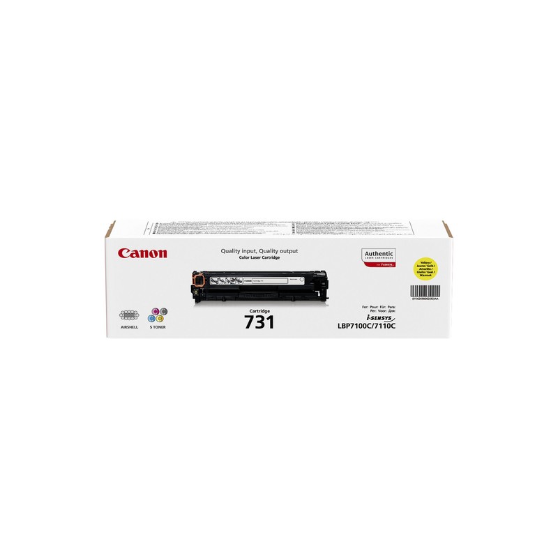 Canon 731 Original Yellow 1 pc(s)