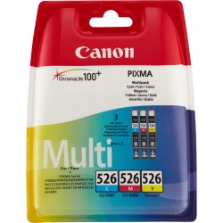 Canon CLI-526 C/M/Y Original Cyan,Magenta,Yellow Multipack 3 pc(s)