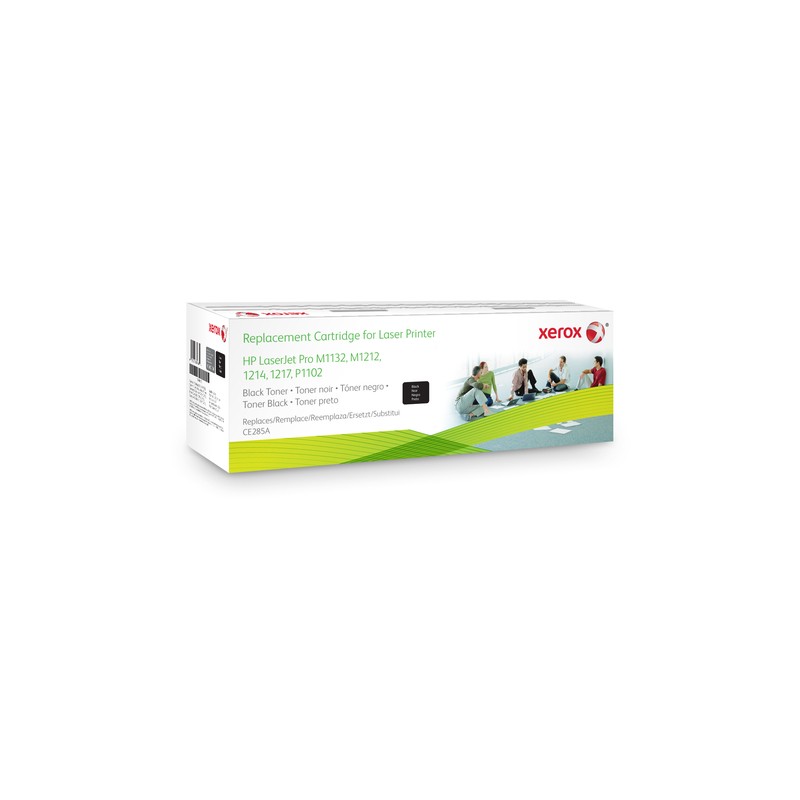 Xerox Black Toner Cartridge. Equivalent To Hp Ce285A