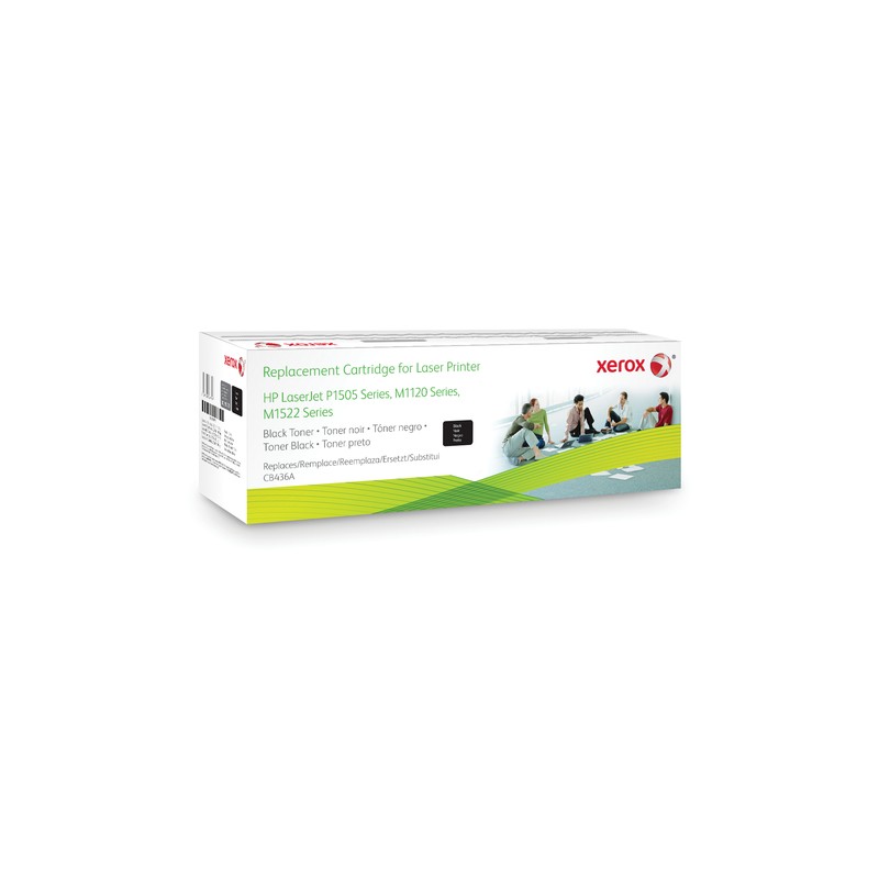 Xerox Black Toner Cartridge. Equivalent To Hp Cb436A