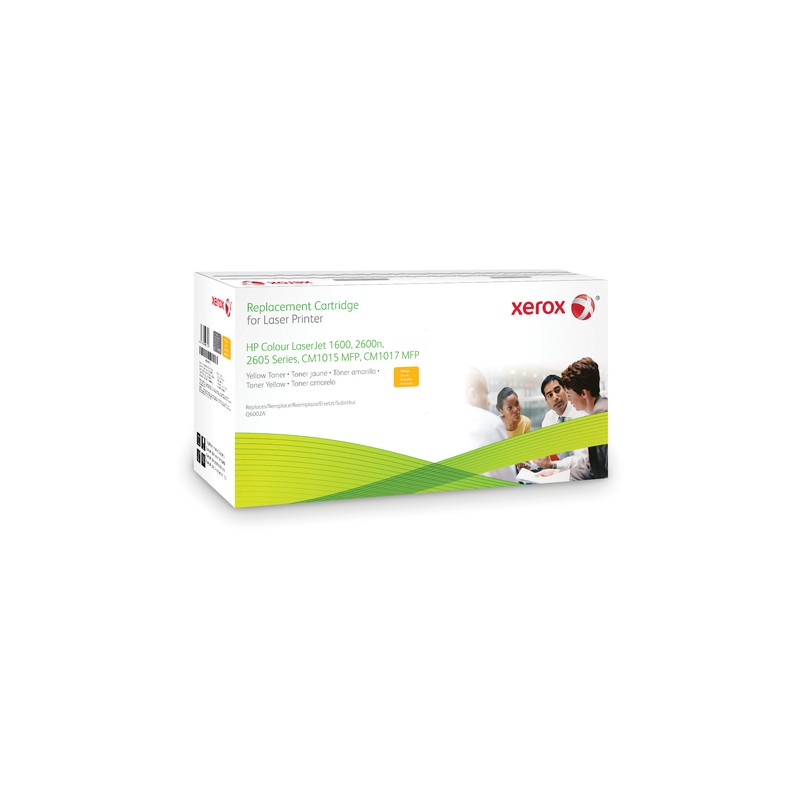 Xerox Yellow Toner Cartridge. Equivalent To Hp Q6002A