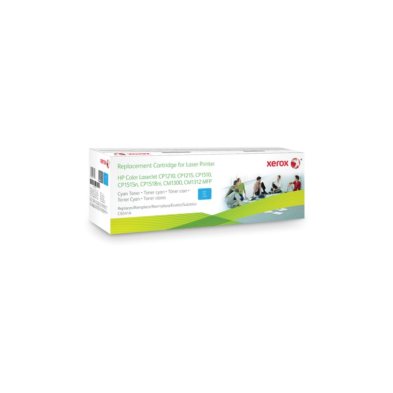 Xerox Cyan Toner Cartridge. Equivalent To Hp Cb541A