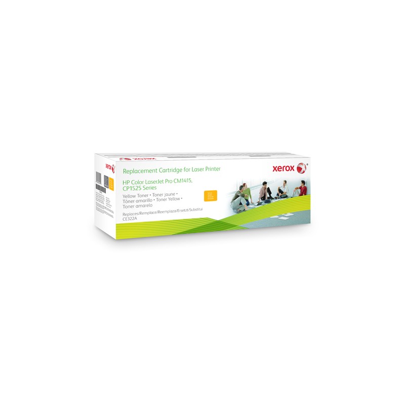 Xerox Yellow Toner Cartridge. Equivalent To Hp Ce322A