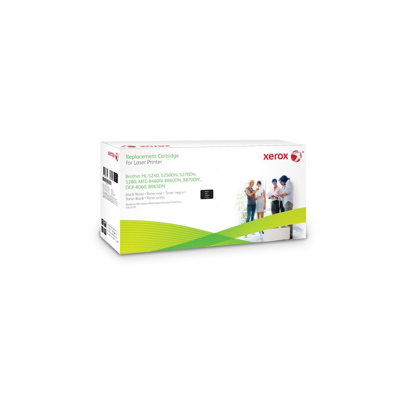 Xerox Black Toner Cartridge. Equivalent To Brother Tn3170