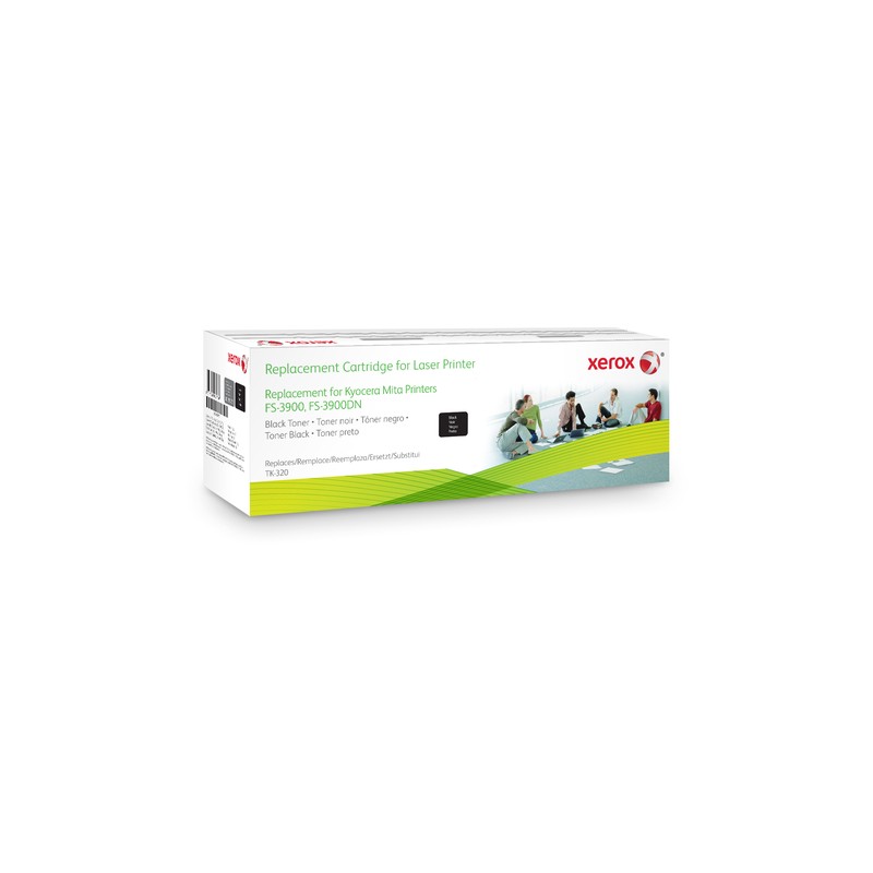 Xerox Black Toner Cartridge. Equivalent To Kyocera Tk-320