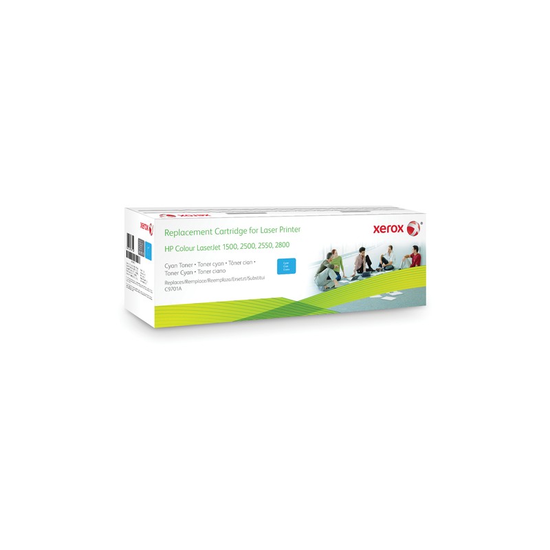 Xerox Cyan Toner Cartridge. Equivalent To Hp C9701A/Q3961A