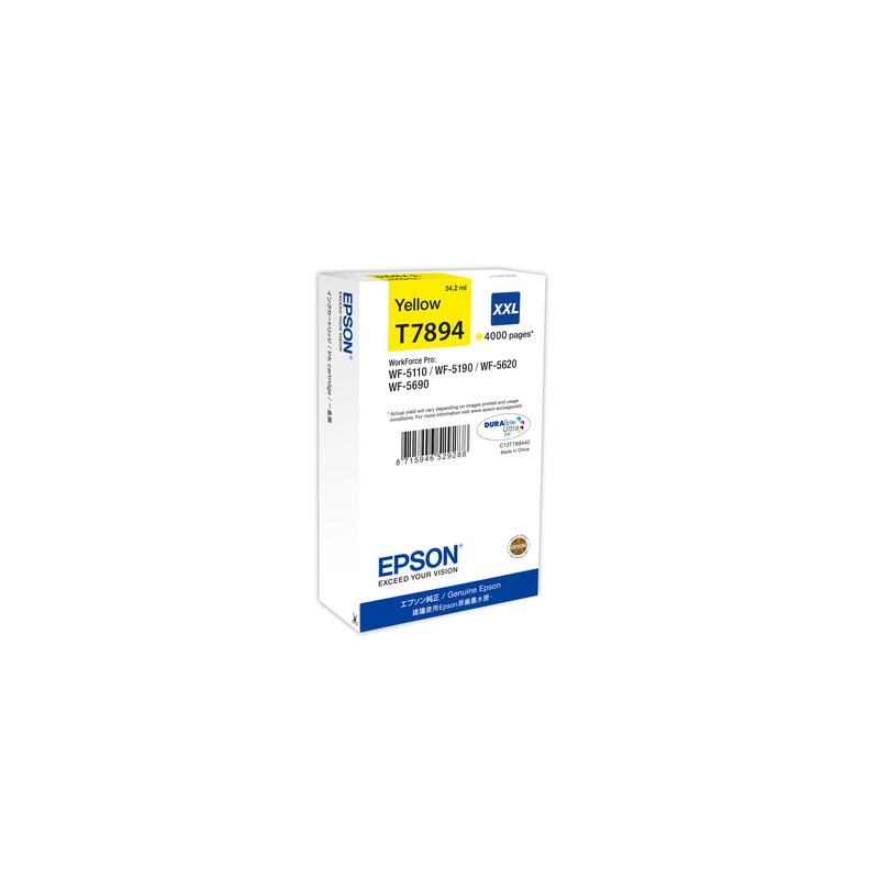 Epson Ink Cartridge XXL Yellow